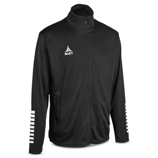 Тренувальна кофта SELECT Pisa zip jacket Black